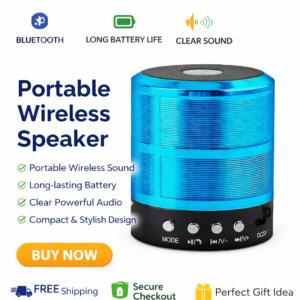 Mini Portable Bluetooth Speaker – Wireless Handfree Portable Audio