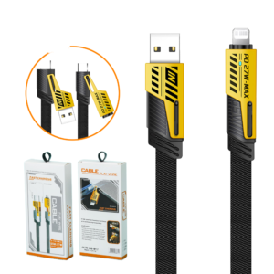 4-in-1 Metal Braided USB Multi-Port Cable