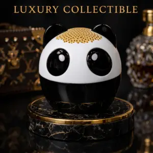 Portable PANDA Luxury Bluetooth Speaker – Wireless 3W Compact Audio with Clear Room-Filling Sound