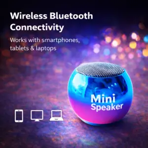 Dual-Driver Portable Bluetooth Speaker – Wireless Mini Audio
