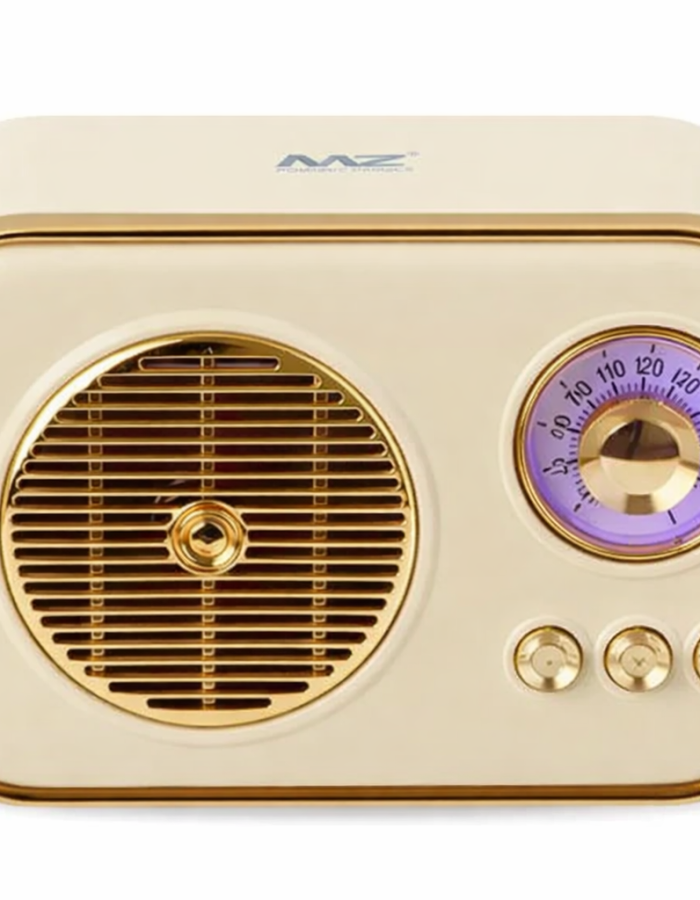 Portable Bluetooth Speaker – Vintage Radio Style